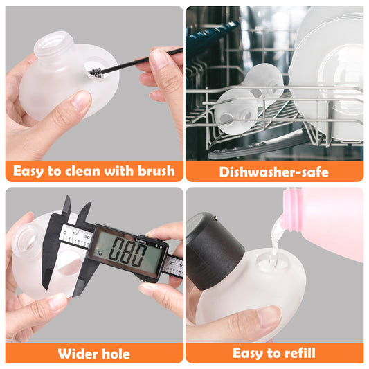 Frosted Clear Glass Ball(without solar panel)