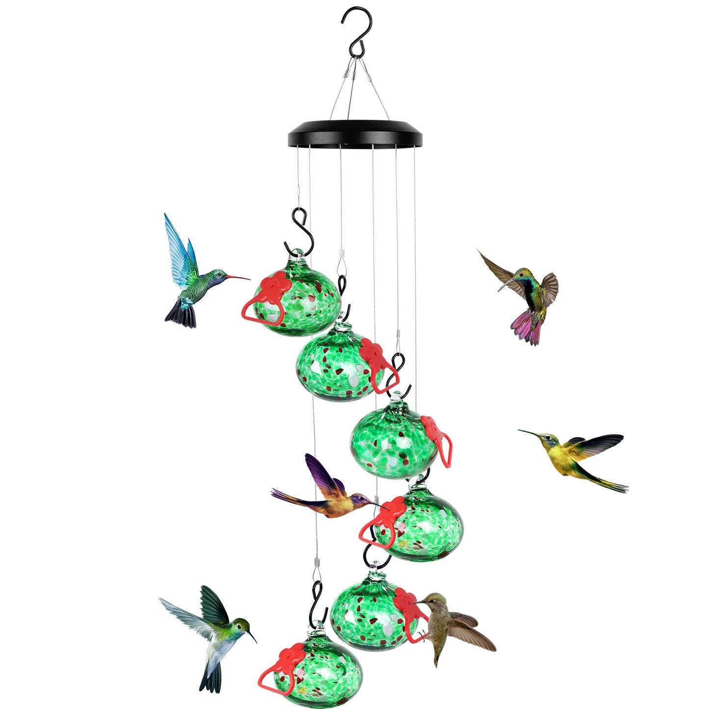 Wind Chime Style Hummingbird feeders