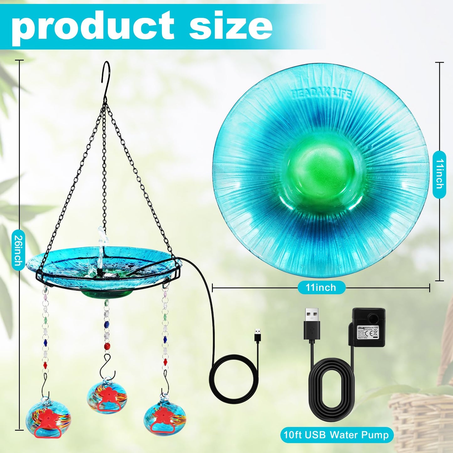 Bird Bath 2-in-1 · USB